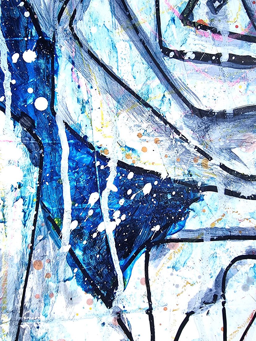 'Blue Hope' detaljbild