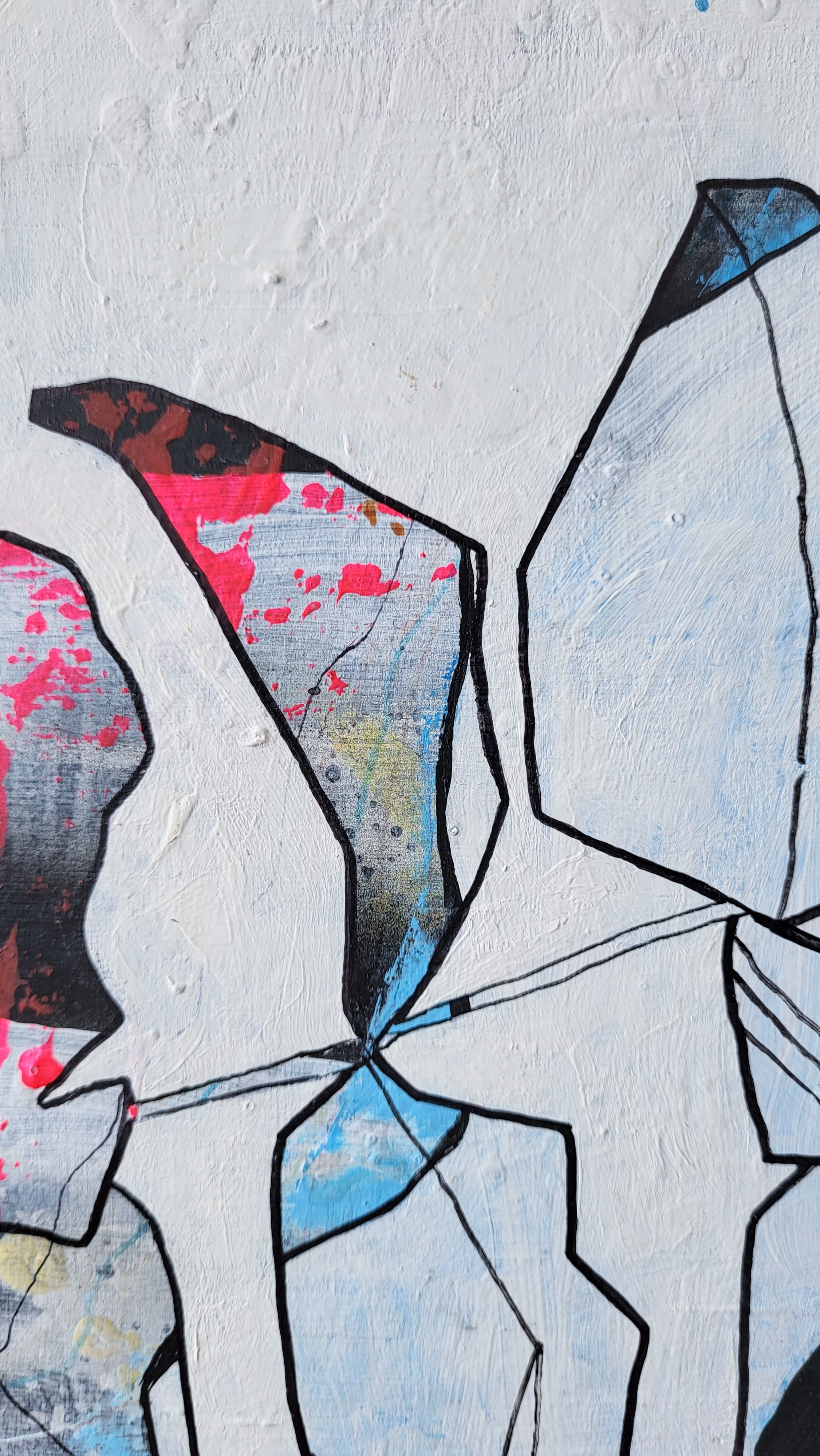 Closeup on the painting Complement